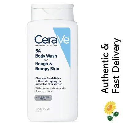 [SG] CeraVe Body Wash with Salicylic Acid, 296 ml | Exfoliate Rough and Bumpy Skin