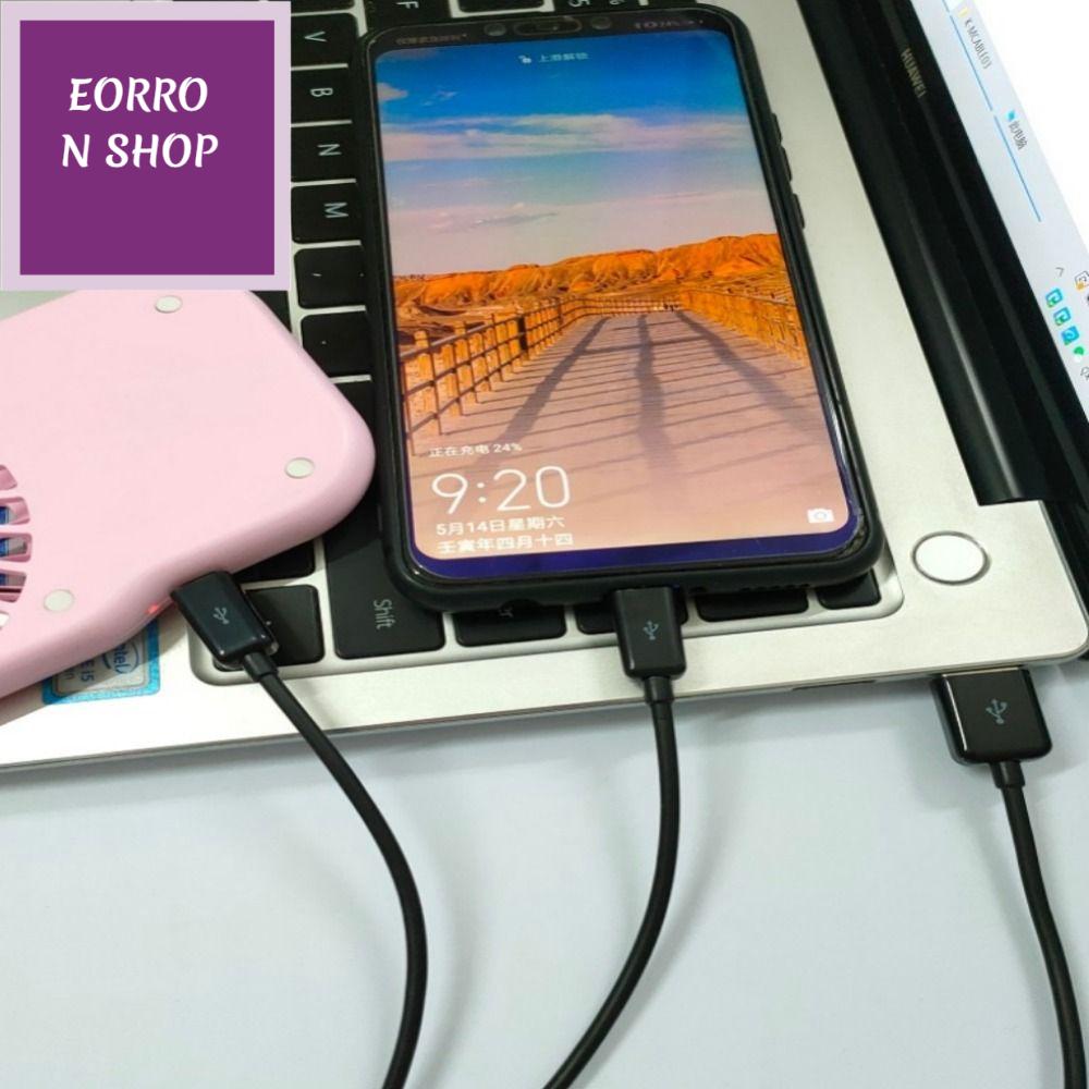 EORRON Micro USB sang USB Cáp Micro USB 2 cổng Bộ chia chữ Y 2 cổng Dây cáp 2 trong 1 Cáp sạc Micro Đa chức năng Cáp sạc chia chữ Y Điện thoại thông minh