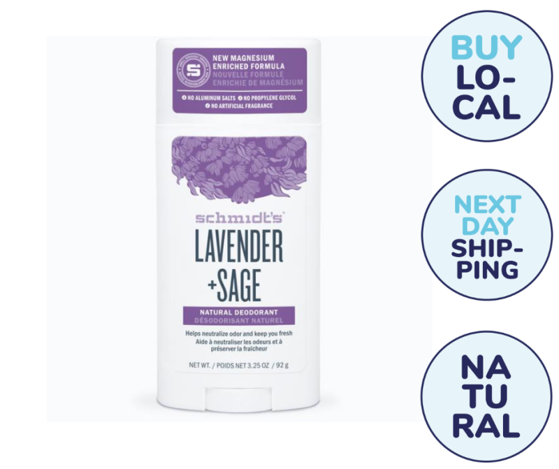 Buy Schmidts Natural Deodorant Stick Lavender + Sage Singapore