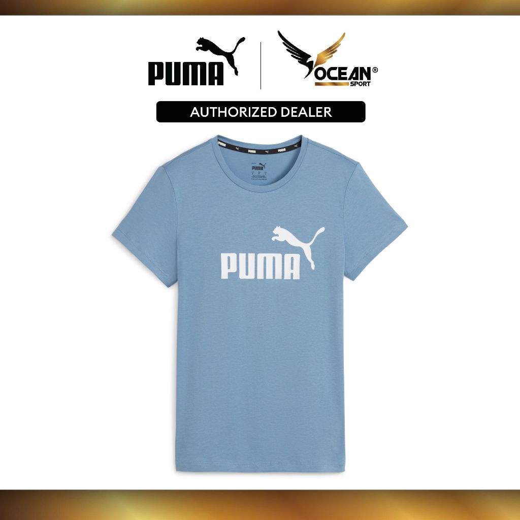Puma ESS Logo Tee (s) Zen Blue 68383520