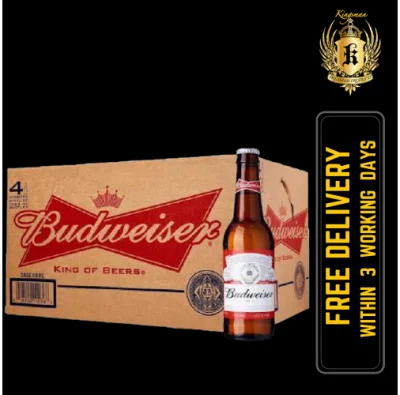 Budweiser Pint 24 x 355ml (BBD: June 2022)
