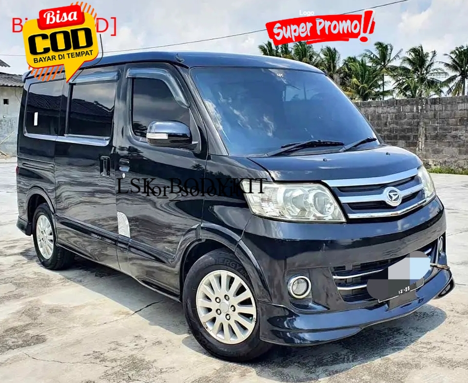 bodykit daihatsu Luxio Harga 632,500 rupiah*Gratis Ongkir