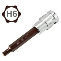 ASAKI 1/2″ Drive HEX Bit Sockets CRV S2 Steel (H5 H6 H8 H10)