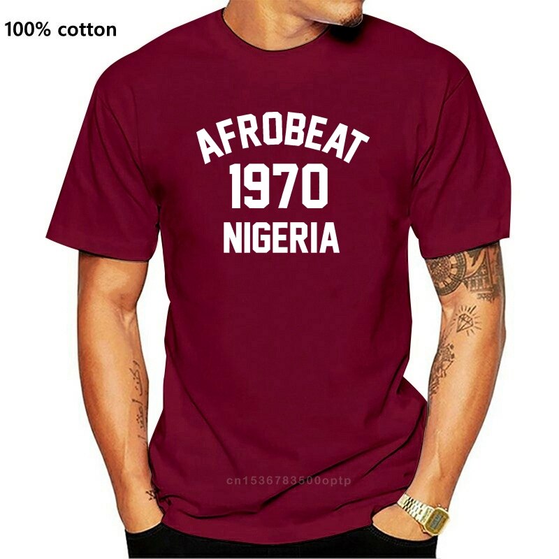 Afrobeat 1970 T Shirt 100% Premium Cotton Fela Kuti Tee Shirts Hipster O-Neck