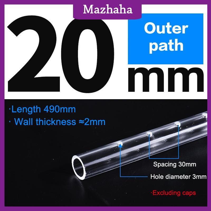 Mazhaha Bể cá lọc mưa phun Bar dòng chảy ra ống trong suốt Acrylic mưa vòi hoa sen Outlet Ống kit bể cá Bộ lọc bên ngoài accessries - 8