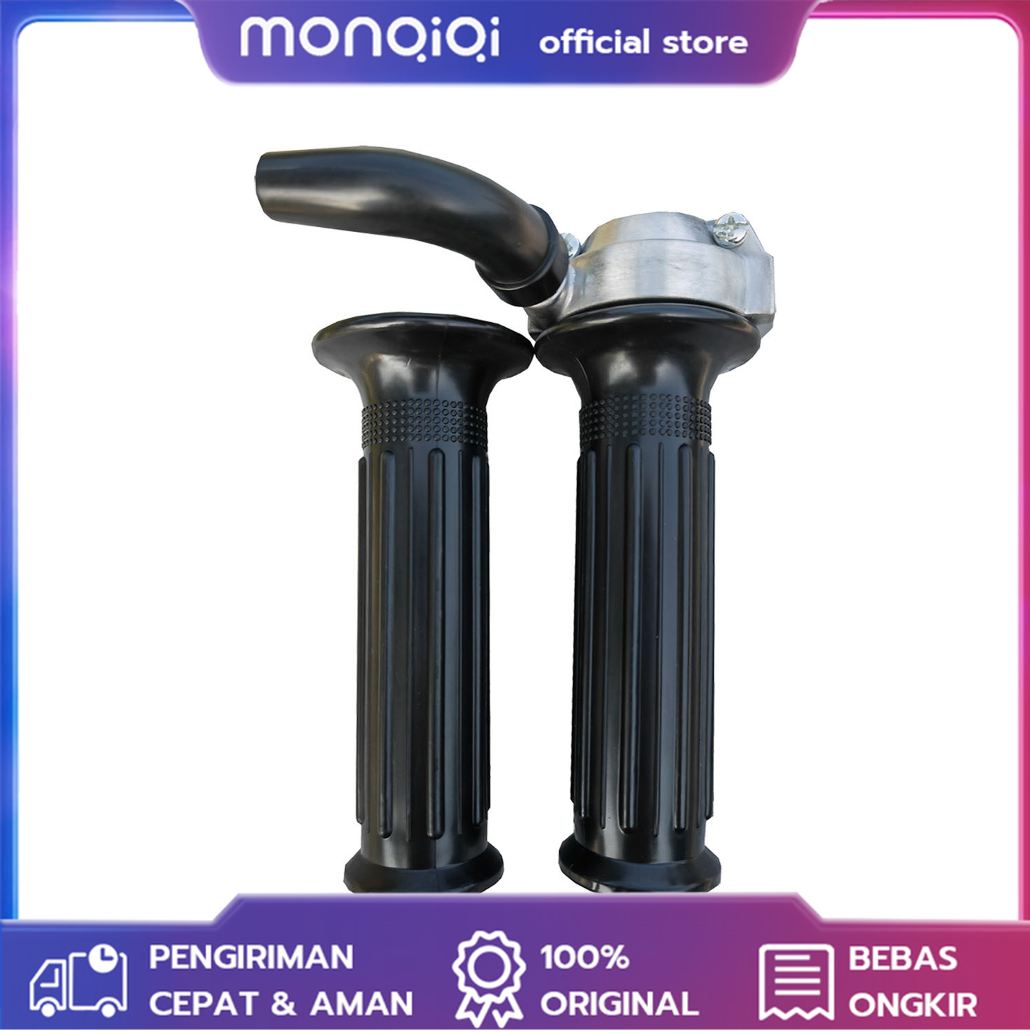 HANGRIP MOTOR VARIASI/SARUNG GAS MOTOR VARISI/KARET GAS MOTOR VARIASI/SARUNG STANG VARIASI BIOSA UNTUK SEMUA MOTOR Giá 57,000 Đồng*Miễn phí vận chuyển