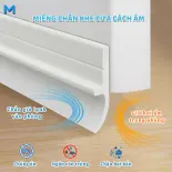 Dải niêm phong cửa linh hoạt Nút chặn cửa dưới Thiết bị khóa cách âm Con dấu thời tiết chống thấm nước