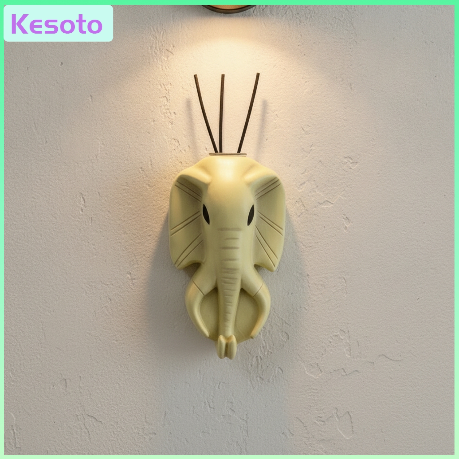 Kesoto Lightweight Wall Aroma Disperser with Fragrance Sticks Compact Scent Holder for Bathroom, Entryway ราคา 1,538 บาท*ส่งฟรี
