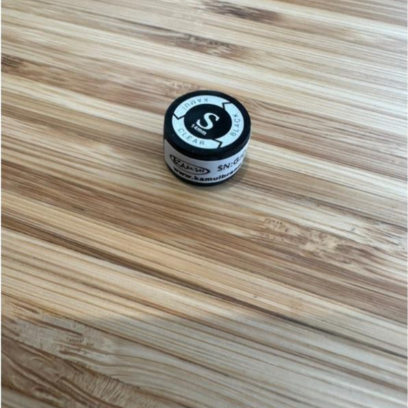 Đầu Tẩy Bida - Kamui Clear S - Màu Đen- Japan LEOPARD BILLIARDS