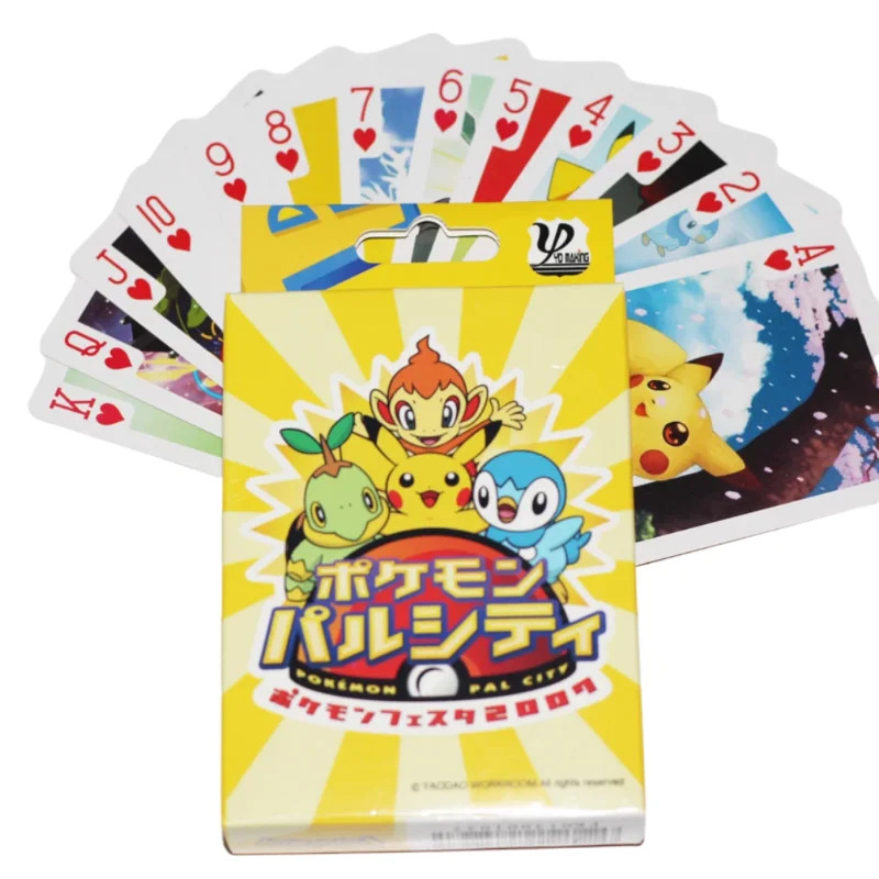 pokemon card bronzong Lickitung Playing Cards Green Poker Deck 6 of Clubs Japanese Pristine – TBC  Games main image 1