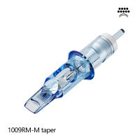 DOGMA 20Pcs #10(0.30mm) #12(0.35mm) RL/RM Professional Tattoo Needles Sterile Disinfected Disposable Cartridge Newly Upgraded Permanent Makeup Supplies Compatible