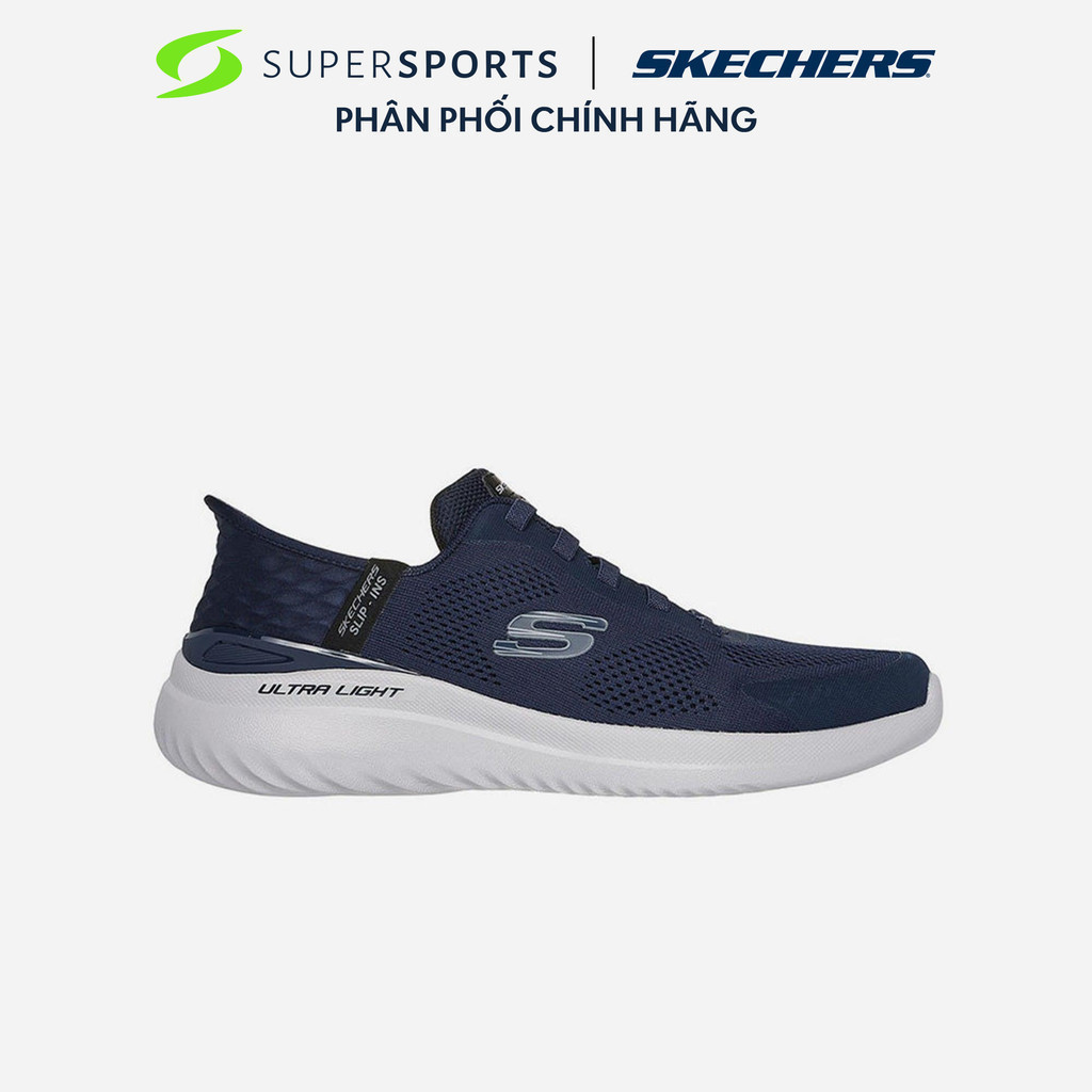 SKECHERS Giày sneakers nam Bounder 2.0 - Slip In 232459-NVY