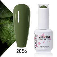 Clou Beaute Solid Gel Nail Polish 15ml Milky White Neon Green Color Gel Varnish Soak off Gel Polish Nail Art Semi Permanent Nail