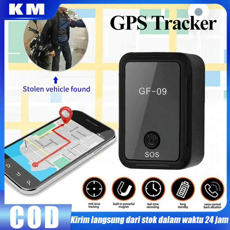 Mini Gps Tracker Gf07 Gf09 Gps Anti-Lost Gps Location Recorder Supports Mobile Phone Gprs Remote Operation Harga 52,500 rupiah*Gratis Ongkir