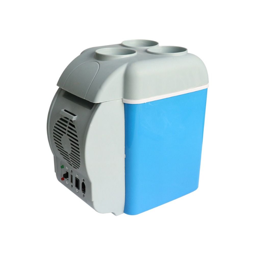 Xikeduo Tủ lạnh làm nóng xe hơi 7,5L 7,5L tủ lạnh làm ấm và làm mát tủ lạnh mini nóng lạnh và làm mát tủ lạnh tự động du lịch ngoài trời Tủ lạnh mini cầm tay mini 7,5L