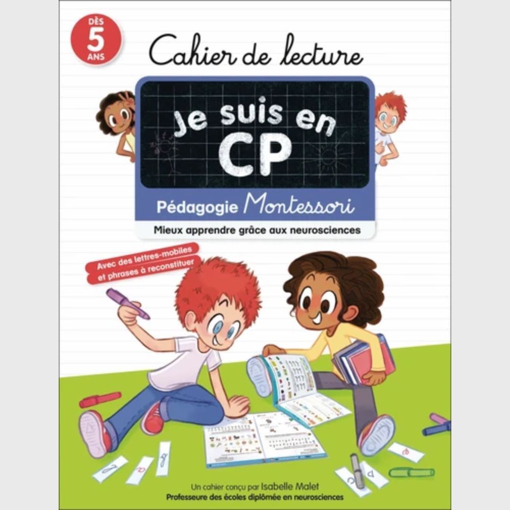 Sách tiếng Pháp - Je Suis En Cp - Cahier De Lecture 2748