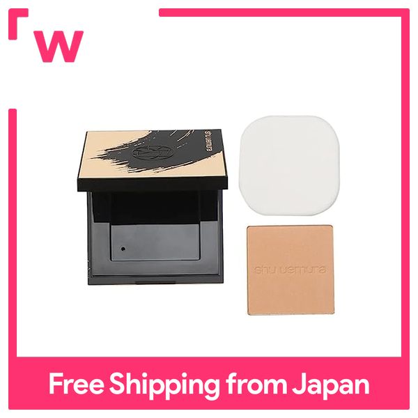 Thiết lập] Shu Uemura không giới hạn nền tảng mopo Khỏa Thân 12g Phấn nền với vỏ và miếng bọt biển 664