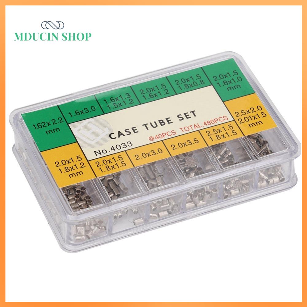 MDUCIN SHOP 12 kích cỡ Ống đựng đồng hồ Thép không gỉ Phụ kiện thợ đồng hồ Di động Công cụ sửa chữa đồng hồ Sửa chữa đồng hồ