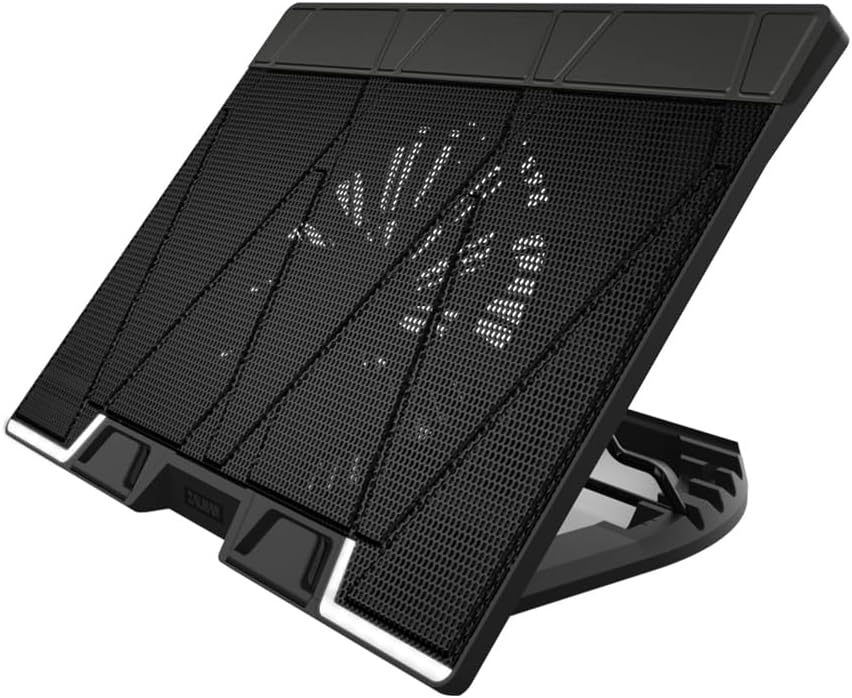 Zalman NS3000 Laptop Cooler Pad, High Performance Cooling Stand for Gaming Notebook up to 17", Adjustable Heights(6-Level), USB Powered w/USB-C Hub, Anti-Slip Silicone Pads (ZM-NS3000) ราคา 2,236 บาท*ส่งฟรี