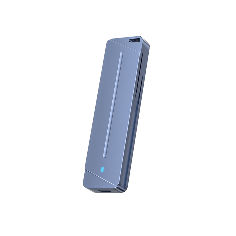M. 2 NVMe SSD Enclosure Case 10Gbps USB-C 3.2 Gen 2 Dual Protocol RTL9210B Chipset M2 NVMe Reader External SSD Portable
