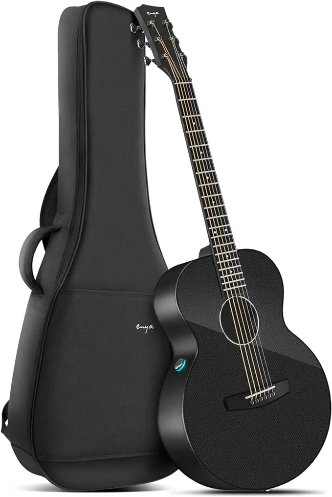 36 inch X3 Pro Mini 36 inch X3 Pro Mini enya Acoustic Guitar điện sợi Carbon X3 Pro du lịch Guitar acousticplus Guitar bó với Bao đựng đàn, cáp dụng cụ