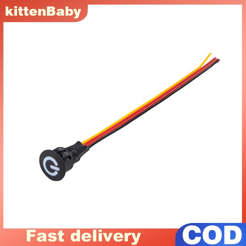 👉Hot Sale kittenBaby ปุ่มเซ็นเซอร์สัมผัสหรี่แสงได้10 13 16มม. สวิตช์ควบคุมสำหรับ DC5V 12V 24V ตู้เสื้อผ้าทางเดินไฟ LED ราคา 46 บาท*ส่งฟรี