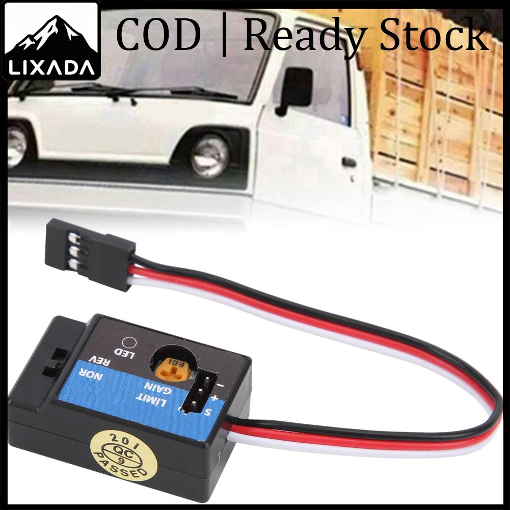 LIXADA RC Mini โมดูลไจโรสโคป RC Gyroscope พร้อมระบบ SMM Gyroscope สำหรับรถ RC Mini น้ำหนักเบาสำหรับดริฟท์ไจโรสโคปความเสถียรสูงสำหรับ WPL D12 ราคา 456 บาท*ส่งฟรี