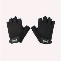 Everlast Mens Fitness Gloves (Black) - Sports Direct