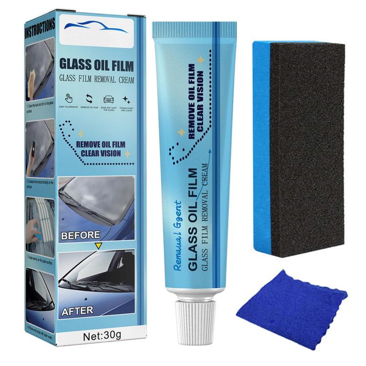 Glass Oil Film Remover Car Window Glass Oil Film Remover Water Spots and