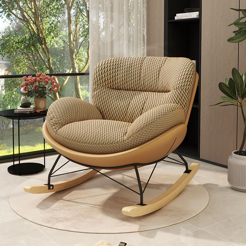 Ghế bập bênh cho người lười ghế bập bênh trong nhà ban công phòng khách phòng ngủ ghế bập bênh thư giãn người lớn ghế bập bênh đơn đi văng