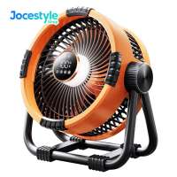 Portable Camping Fan with LED Lantern Outdoor Tent Fan 20000mAh Rechargeable Battery Powered Fan for Camping