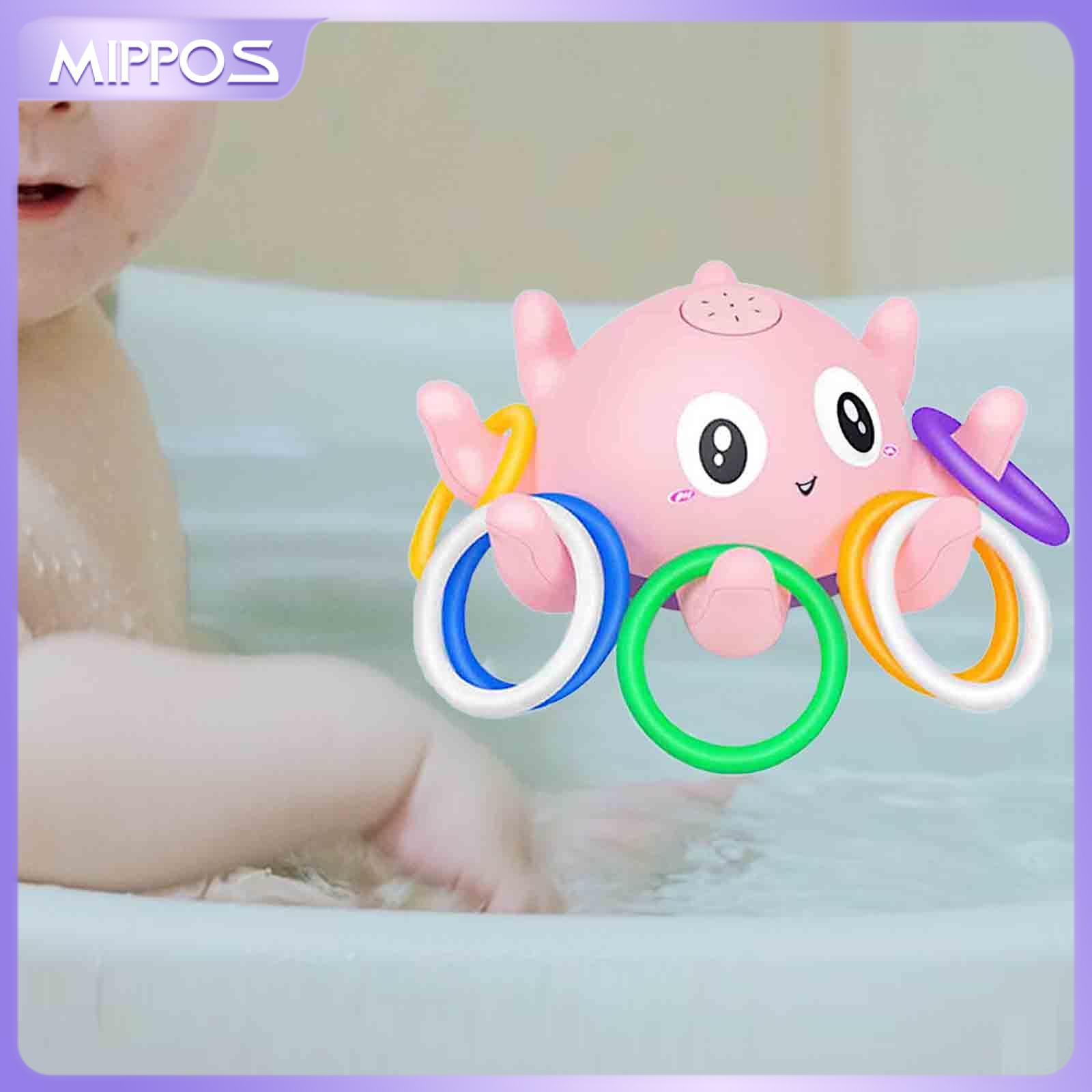 Mippos Bạch Tuộc đồ chơi phòng tắm cho bé Tắm Thời Gian Giải Trí Thiết Lập quà tặng sinh nhật Điện đ