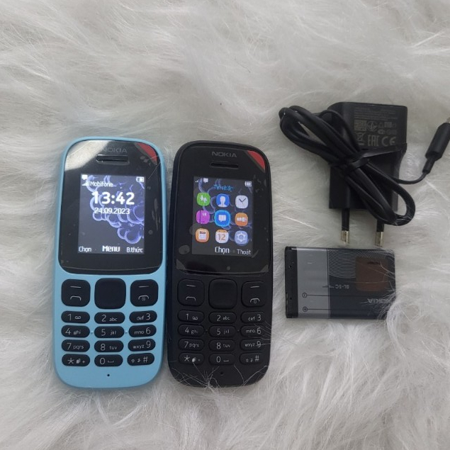 Điện thoại nokia giá rẻ 105 1sim chính hãng. bảo hành 6 tháng. 1 đổi 1 trong 2 tháng