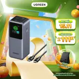 Pin sạc dự phòng Ugreen Nexode 25000mAh-200w/20000mAh-130w/12000mAh-100w | Màn LED | Chính hãng - BH 18 tháng 1 đổi 1 35524B  35525B 35526B