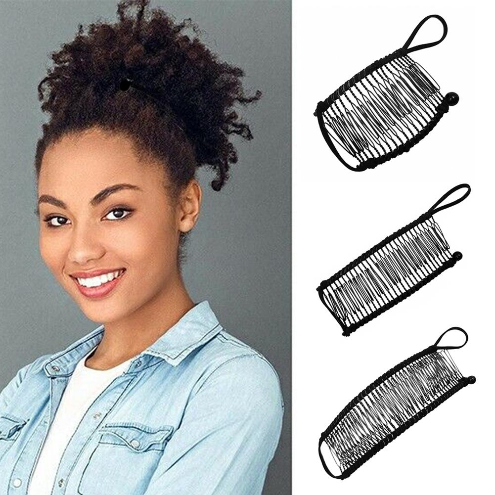 European And American New Banana Hair Clip Multipurpose Stretchable Braiding Hair Clip Comb Lazy G7W4