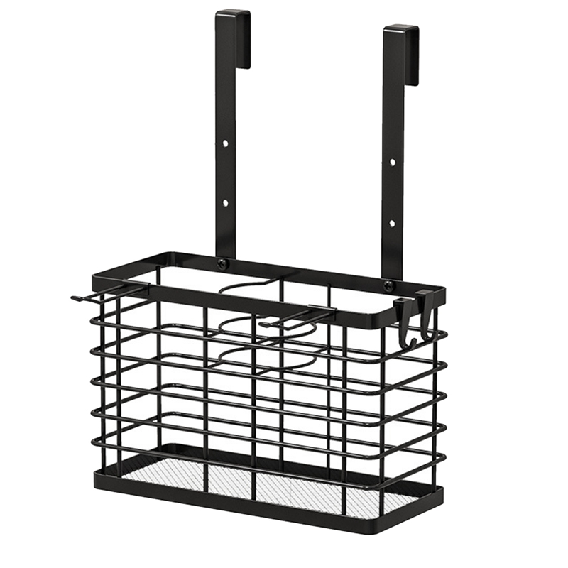 (OFWM) 1 PCS Hair Tool Organizer Blow Dryer Holder /Hair Dryer Holder Cabinet Door, Hair Care Storage Basket