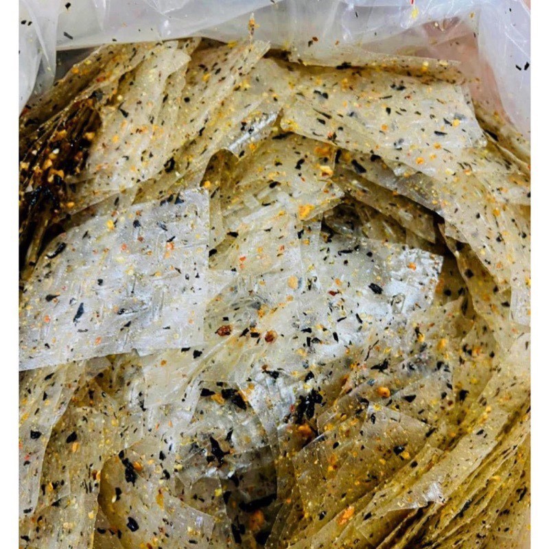 [Ảnh thật] BÁNH TRÁNG RONG BIỂN MUỐI TỎI [Giá hủy diệt]