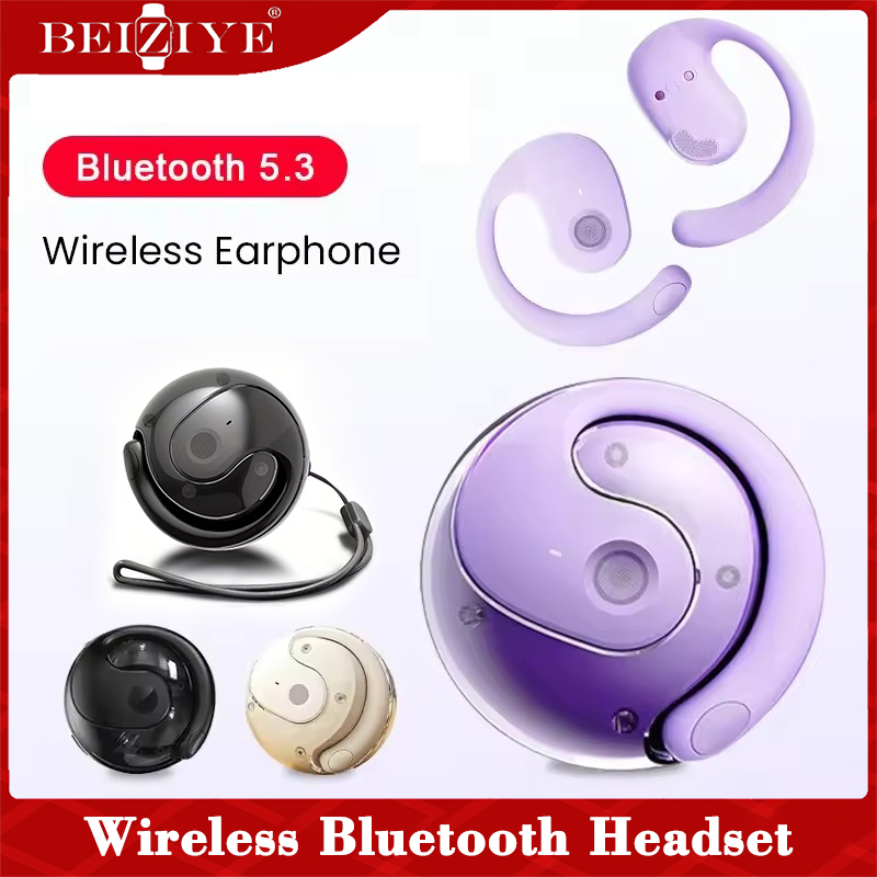 2025 Wireless Headphones Bluetooth Headset with Mics HiFi Stereo Sound Earphones Smart Touch Sports Waterproof Earbuds for phone ราคา 160 บาท*ส่งฟรี
