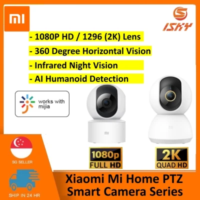 [2019 NEW Global Version] Xiaomi Mijia CCTV Camera Smart Camera PTZ Version 1080P Night Vision 2K 360 Degree