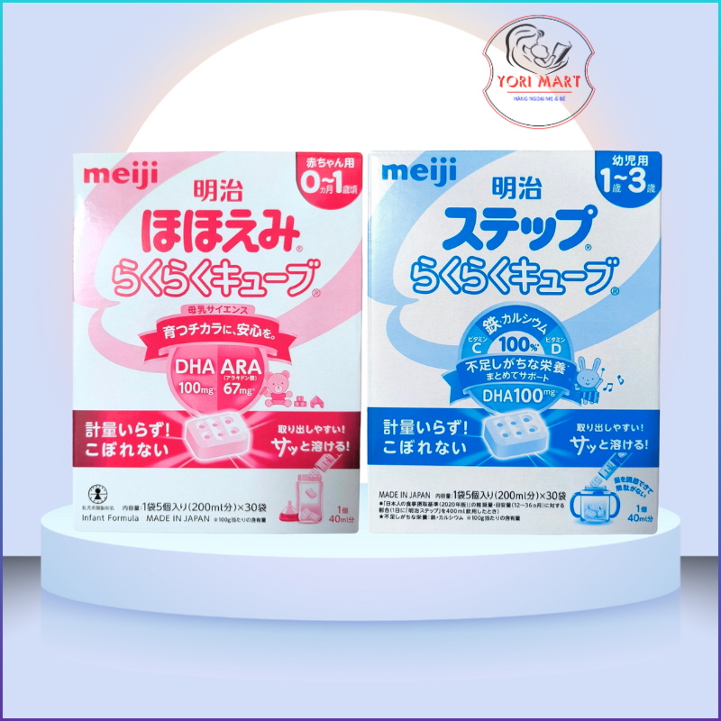 [Hỏa Tốc HN] Sữa Meiji thanh nội địa Nhật, Sữa Meiji 24 thanh 648g nội địa Nhật,Meiji thanh