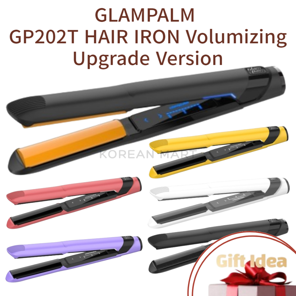Glampalm Flat Iron Korean Authentic Ceramic Coated Hair