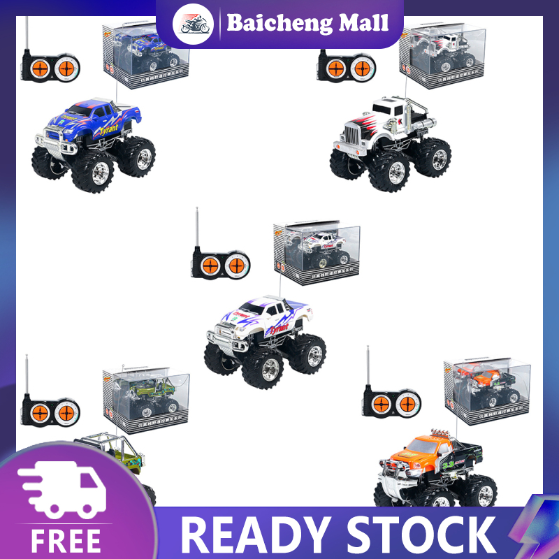 1:43 Scale RC Truck 4CH 40Mhz High Speed Electric Off-road Remote Control Car Toys Birthday Christmas Gifts For Boys Girls ราคา 417 บาท*ส่งฟรี