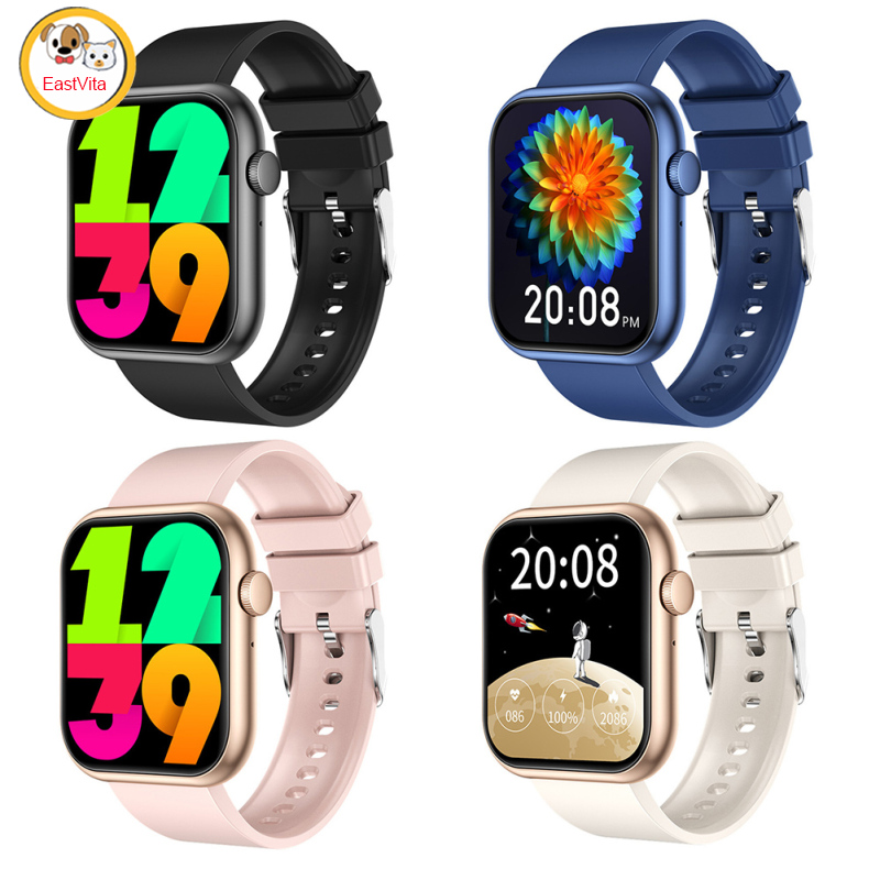 QX7pro Smart Watch 2.0 Inches HD Screen Fitness Tracker Smartwatch Waterproof Heart Rate Blood Pressure Blood Oxygen Monitor ราคา 713 บาท*ส่งฟรี