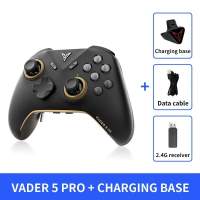 Local Flydigi Vader 5 Pro V2 Gaming Controller Force-Adjustable Joystick Knob-Adjusted Resistance Vibration Triggers Multi-Connection for Android IOS PC Switch