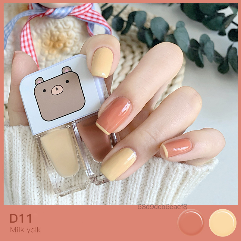 Bộ 2 gel sơn móng tay dễ dàng bóc vỏ không có nước khô không có nước làm móng tay sơn móng tay cho thẩm mỹ viện nghệ thuật làm móng tay tự làm DBS-VN