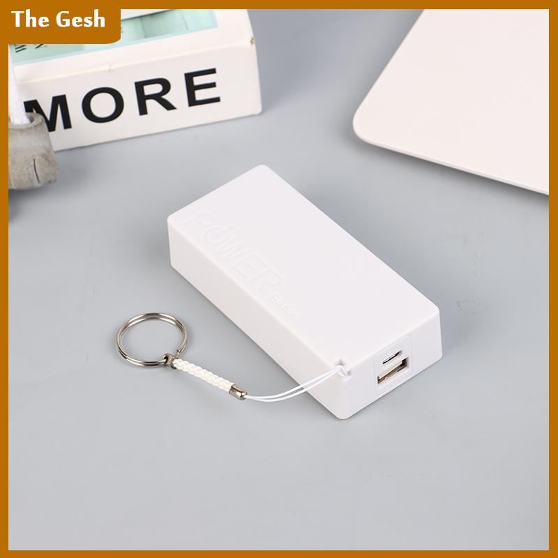[The Gesh] Điện thoại di động ngân hàng sạc pin gói cho trường hợp tự làm hộp Protable đầy màu sắc stroage hộp - 4