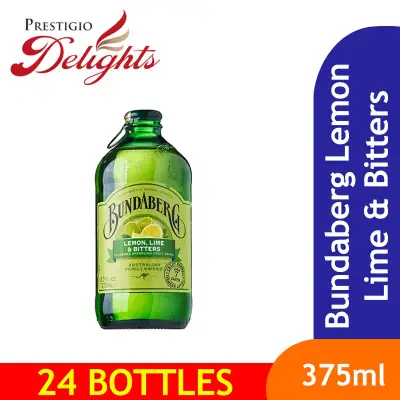 Bundaberg Lemon Lime Bitter 375ml 24 Bottles