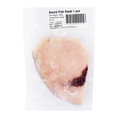 Catch Seafood SwordFish Steak 130g -Frozen
