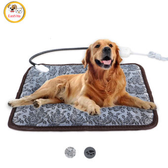 Vật nuôi miếng sưởi ấm chạy điện không thấm nước mặc kháng có thể điều chỉnh nhiệt độ Power-off bảo vệ thảm ấm cho thú cưng Chăn điện