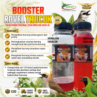 Booster Rovel Trucuk Suplemen nutrisi harian khusus untuk burung Trucuk Kutilang agar cepat Gacor
